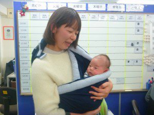 misa san with baby fotoflexer